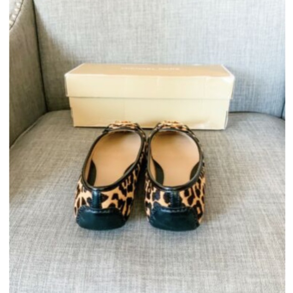 NIB Michael Kors Fulton Calf Hair Flats 45F6FUFR2H - Picture 10 of 11